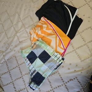 Colorful Patterned Shorts Ser